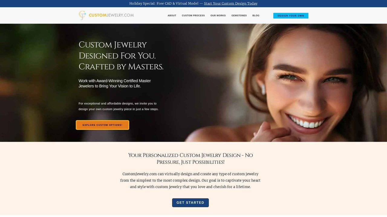 Rock N Gold Creations website project